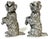 Pair Edwardian Sterling Terrier Salt & Pepper London, Jonathan Howell, 1906/1913 For Sale - Image 13 of 18