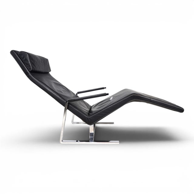 MaRe Leather Lounge Chair by Christophe Marchand for Team by Wellis, 2002 For Sale - Image 11 of 18