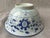 White Vintage Blue and White Floral Chinese Bowl For Sale - Image 8 of 18
