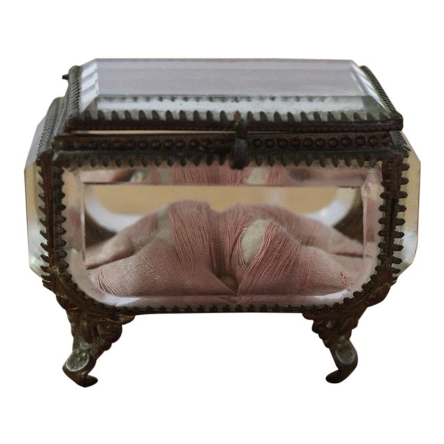 Antique French Ormolu Jewelry Box Chairish