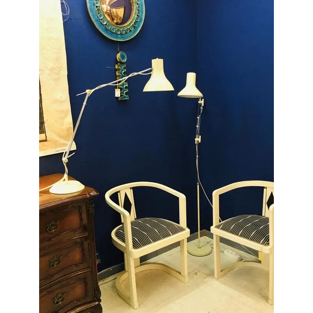 White Floor Lamp by Josef Hurka, 1970s For Sale - Image 6 of 7