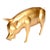 Wildwood Gold Leaf Finish Piggie Accent For Sale In Raleigh - Image 6 of 7