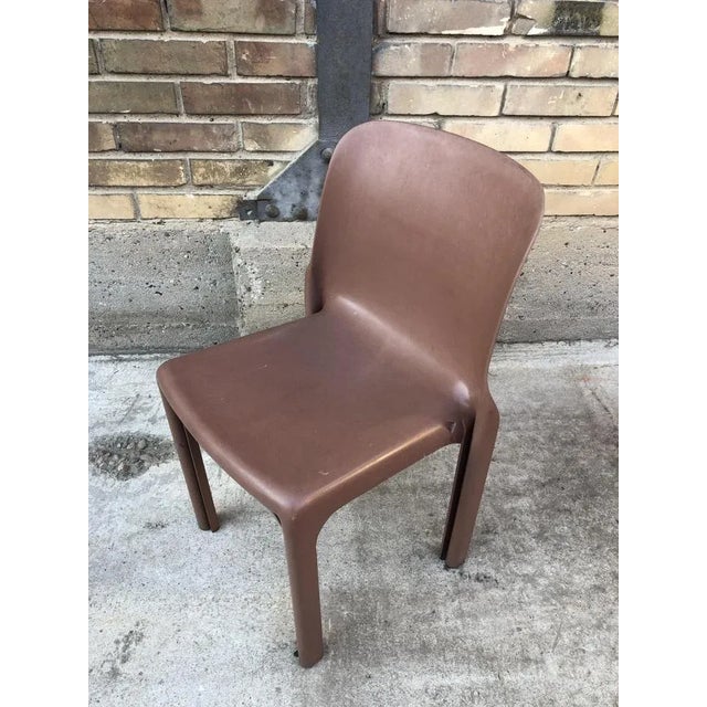 Artemide Selene Chair by Vico Magistretti for Artemide, 1970s For Sale - Image 4 of 8