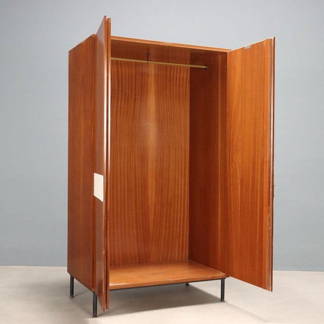Vintage Italian Wardrobe, 1960s For Sale - Image 3 of 10