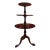 Irwin Furniture Company Dumb Waiter Mahogany Three Tier Silent Butler With Claw Feet For Sale
