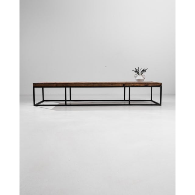 Contemporary 20th Century French Minimalist Coffee Table For Sale - Image 3 of 8