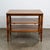 1960s Mid Century Modern Table Solid Wood End Side Nightstand 3 Tier Vintage Rectangular For Sale - Image 4 of 12