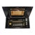 This antique Swiss music box, dating to approximately 1890, features an inlaid and ebonized wooden case. The box plays 10...