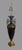 Antique Cobalt Blue Porcelain Bronze Mounted French Empire Style Table Lamp For Sale - Image 4 of 10