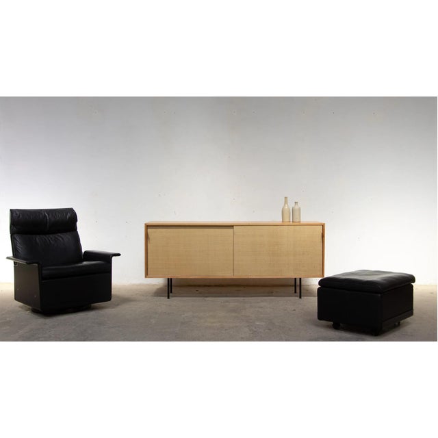 Set of Lounge Chair and Ottoman by Dieter Rams for Vitsœ, 1960s For Sale - Image 10 of 15