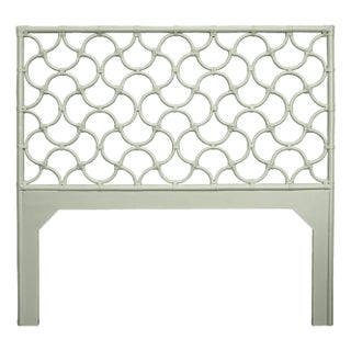 Mar Headboard Double, Celery Green For Sale