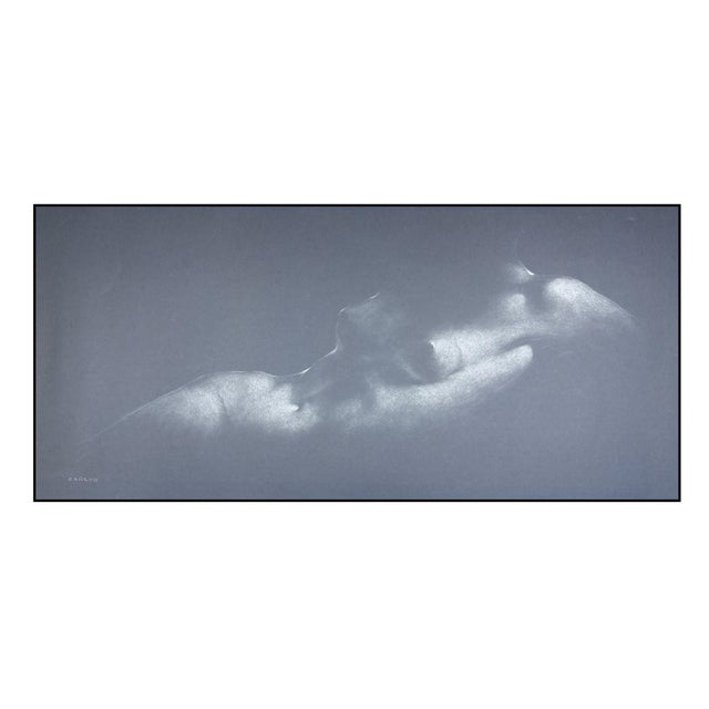 1950s 1950s Alexander Cañedo Original Mid-Century Female Figurative Study Archival Framed For Sale - Image 5 of 13