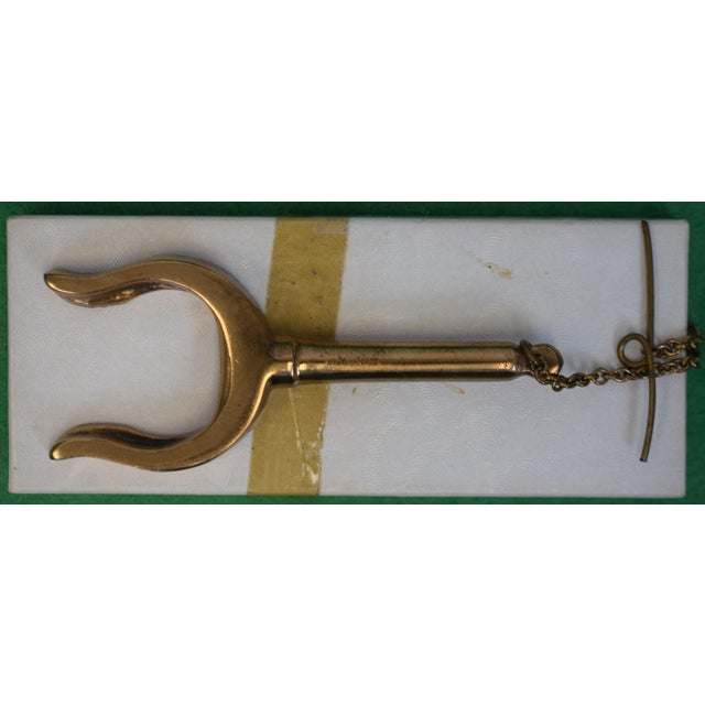 Box Sz: 2"L x 4 1/2"W x 1/2"D Opener Sz: 3 1/2"L x 1 1/12"W Stamped: Harrah