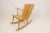 Mid-Century Rocking Chair in Pine from Göran Malmvall, Sweden, 1940s For Sale - Image 8 of 18