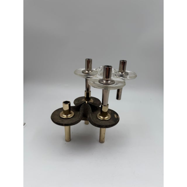 Candleholders by Ceasar Stoff & Fritz Nagel for BMF, 1960s, Set of 2 For Sale - Image 11 of 11