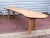 Mid 20th Century Custom Made Slab Wood Coffee Table For Sale - Image 12 of 12