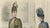 French Fashion Print, Parisian Ladies and Child Interior Scene, 1887, Paper For Sale - Image 4 of 10