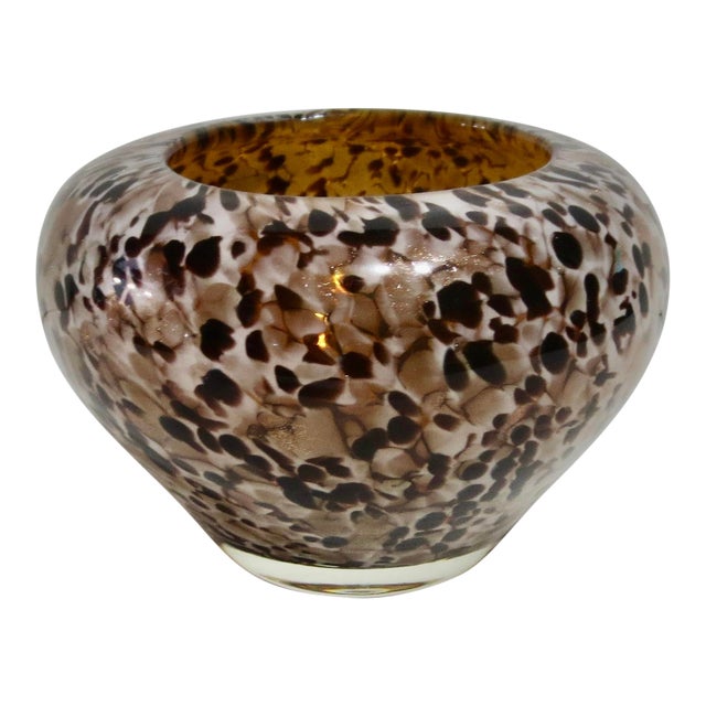 Italy Murano Tortoiseshell With Gold Flecks For Sale