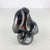 Mid 20th Century Vintage Black Bronze Art Pottery Abstract Clay Sculpture Mid Century Modern MCM For Sale - Image 5 of 8