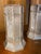 Art Nouveau Set of 3 Silvered Bronze Bud Vases From the Late 19th-Early 20th Century For Sale - Image 3 of 6