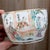 Antique Qing Dynasty Chinese Famille Rose Porcelain Ware with Stand, 1850 For Sale - Image 9 of 18