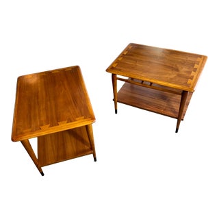 1960s Mid Century Modern Lane Acclaim Tables - Set of 2 For Sale