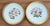 White Set of 10 Antique T&v Limoges Hand-Painted Orchid Cabinet Plates for Ovington Bros., Circa 1895 For Sale - Image 8 of 12