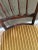 A stunning matched set of five French mid-century dining chairs in the classic English Regency taste, crafted under the...