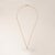 Contemporary 18k Gold 0.46 Carat Old Mine Cut Pierced Diamond Necklace For Sale - Image 3 of 4