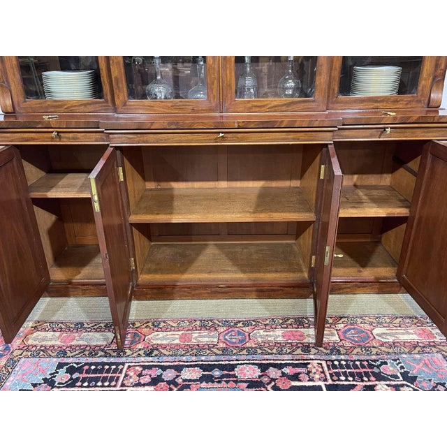 19th Century Victorian Bookcase in Mahogany For Sale - Image 6 of 18