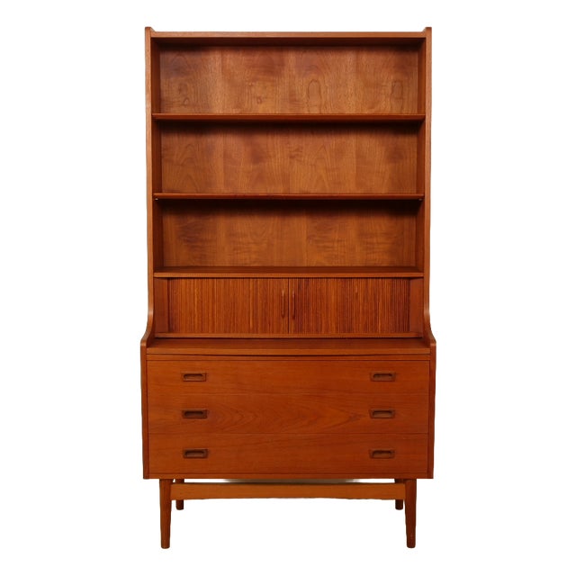 Vintage Highboard Shelf in Teak from Johannes Sorth, 1965 For Sale