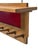 1920s Art Deco Modernist Wall Coat Rack in Oak and Lacquer by Jan Brunott, 1920s For Sale - Image 5 of 12