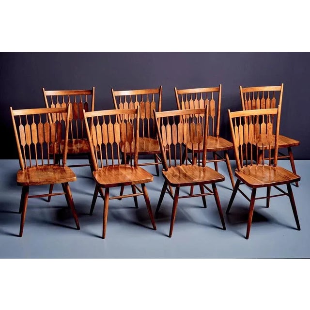 Vintage Centennial Chairs by Kipp Stewart for Drexel, 1950s, Set of 10 For Sale - Image 14 of 17