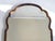 Large Dutch Wooden Scalloped Lacquered Mirror For Sale - Image 9 of 13