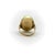 Late 20th Century Victorian High Relief Cameo of Young Maiden in 14k Gold Ring, Size 9.5 For Sale In Los Angeles - Image 6 of 10