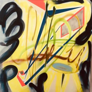 “Caliper” Original Oil Painting by Erik Sulander 48x48 on Wood