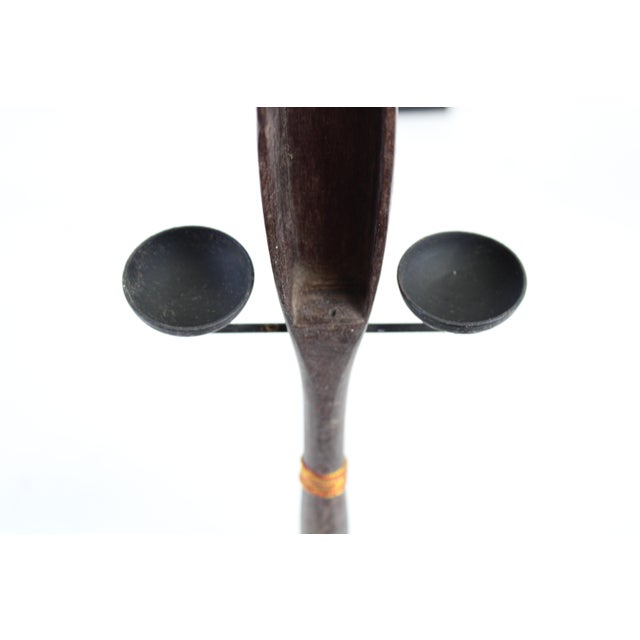 Incense Holder Red and Gold For Sale - Image 11 of 11