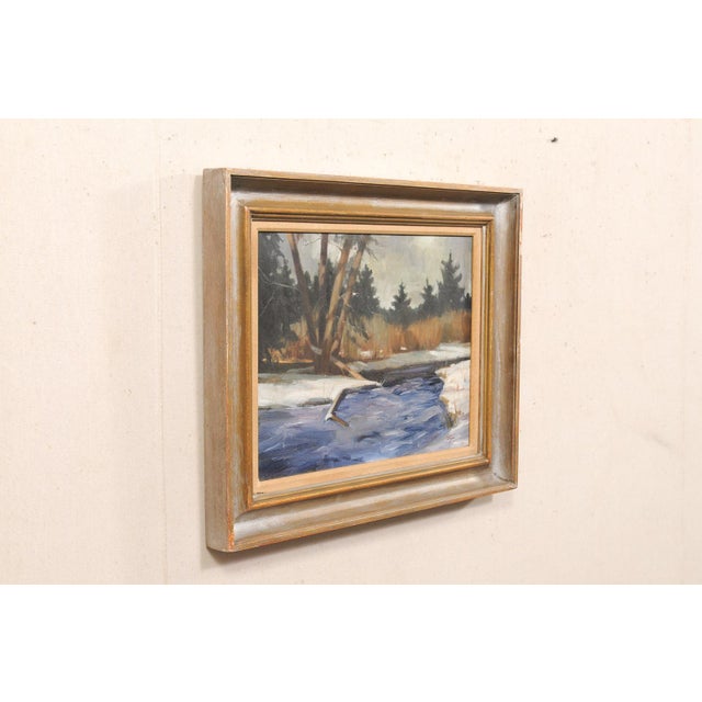 Mid 20th Century "Pot Creek" Taos, New Mexico Oil Painting For Sale - Image 13 of 13