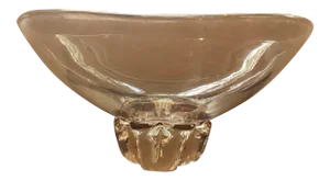 Steuben Glass Pedestal Bowl
