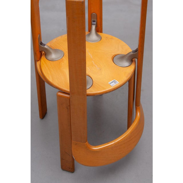 Stacking Chairs by Bruno Rey for Kush & Co, 1970, Set of 6 For Sale - Image 12 of 18