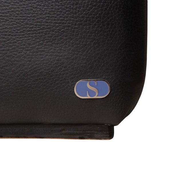 Animal Skin DS-2011 Lounge Chair in Black Leather from de Sede For Sale - Image 7 of 12