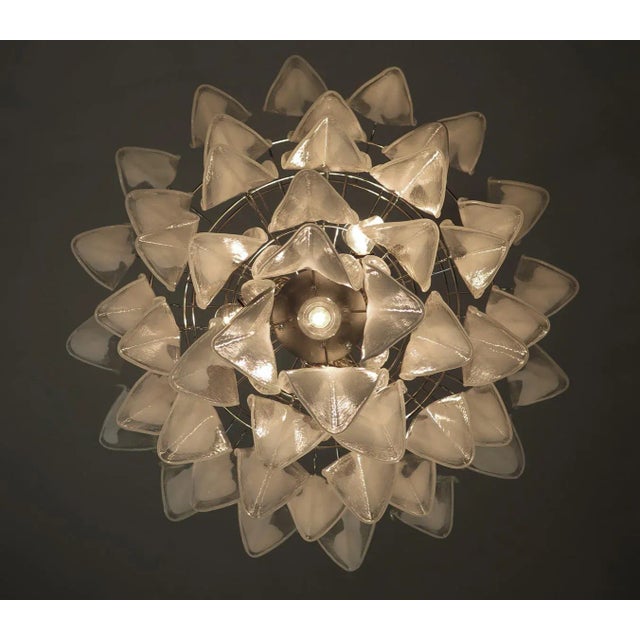 Vintage Italian Murano Chandelier, 1990 For Sale - Image 12 of 13