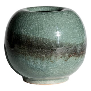 Studio Ceramic Vase from Horst Kerstan, Germany, 1987 For Sale
