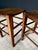 Vintage French Country Bistro Low Stools, 1930s, Set of 2 For Sale - Image 13 of 15