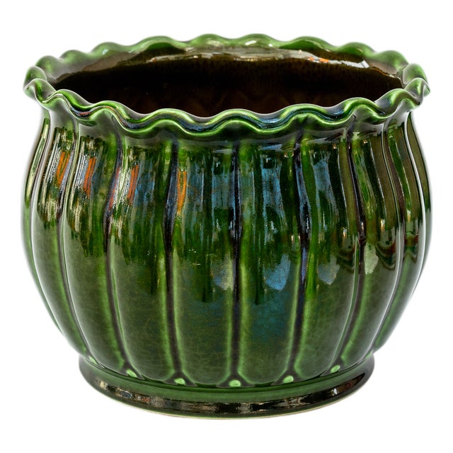 Art Deco Ceramic Flower Pot, Vienna, 1920s For Sale