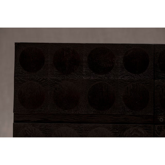 Brutalist Sideboard by J. Batenburg for M.I., Belgium 1970s For Sale - Image 4 of 15