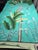Chinoiserie Edo Xuan Paper Hand-Painted Chinoiserie Wallpaper – Tropical Botanical Monkey & Bird Design For Sale - Image 3 of 3