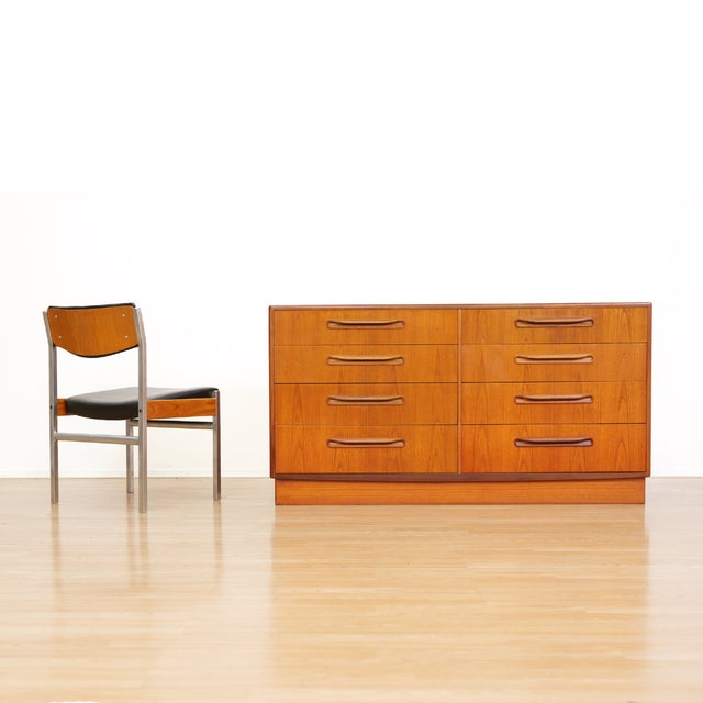 This mid-century dresser was designed by VB Wilkins as part of G Plan's 'Fresco' range during the 1960s. Crafted from teak...