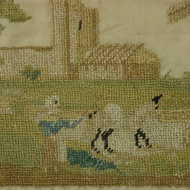 Textile Antique Sampler, 1830, by M. Forrest For Sale - Image 7 of 18