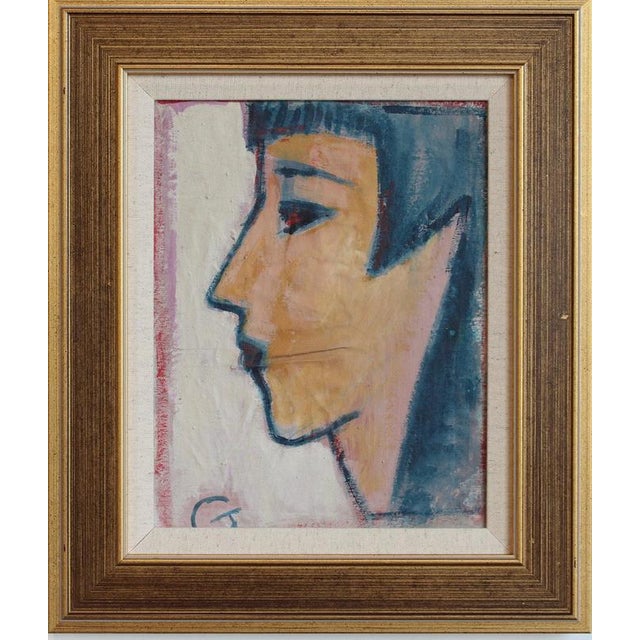 Hidden Portraits VI, 1980s, Acrylic on Canvas, Framed For Sale - Image 11 of 11